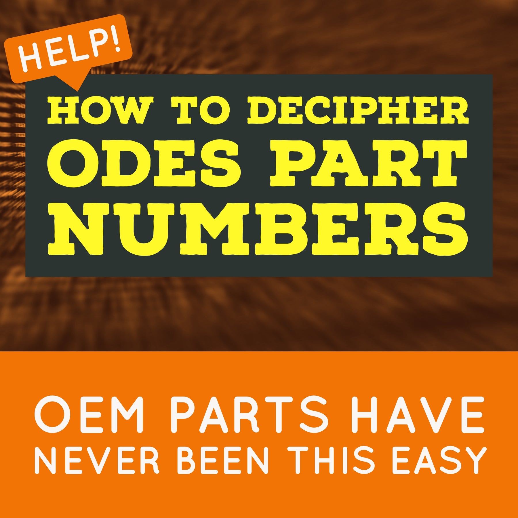 ODES Part Numbers | Scooter's Powersports